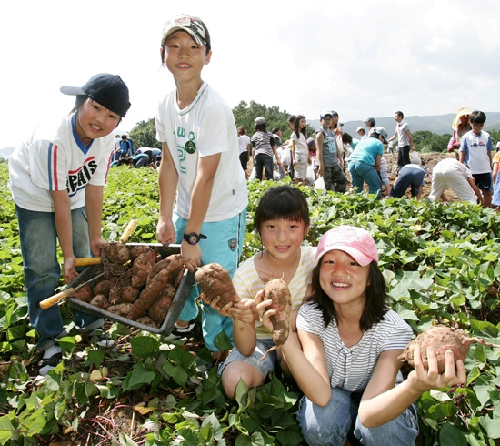 고구마 키우며 배우는 ‘학교 밖 세상’  