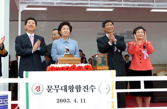 국내 최대 차세대 구축함 진수