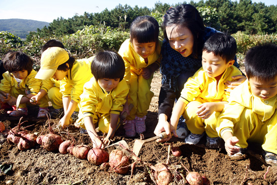 고사리 손으로 일군 ‘가을 결실’