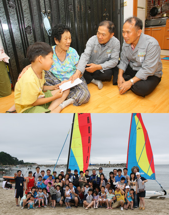 봉사 열기, 7월 더위도 쫓는다
