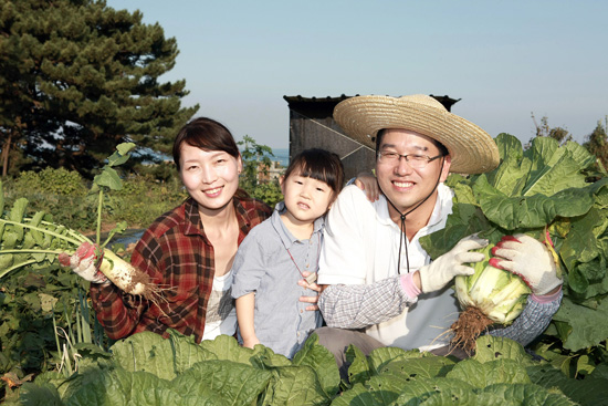우린 주말이면 텃밭으로 출근해요!